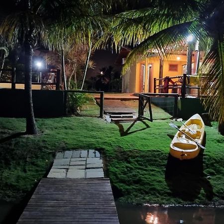 Вилла Casa Amarela Beira Rio Guriri Сан-Матеус Экстерьер фото