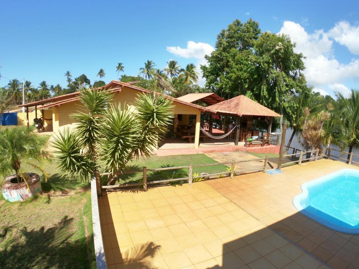 Вилла Casa Amarela Beira Rio Guriri Сан-Матеус Экстерьер фото