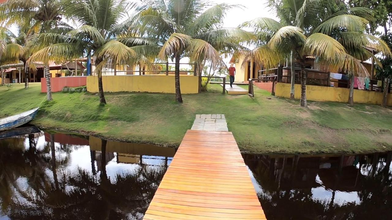 Вилла Casa Amarela Beira Rio Guriri Сан-Матеус Экстерьер фото