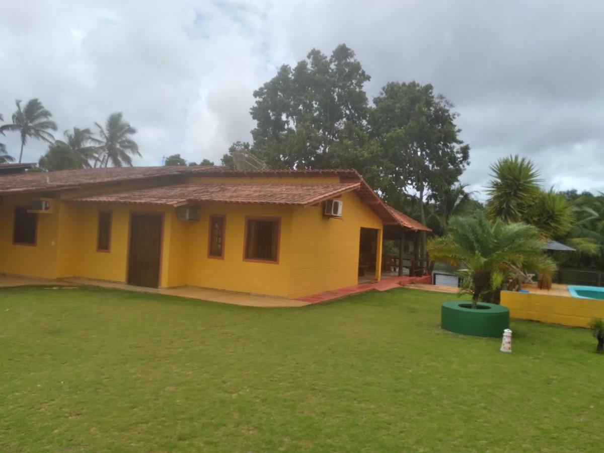 Вилла Casa Amarela Beira Rio Guriri Сан-Матеус Экстерьер фото